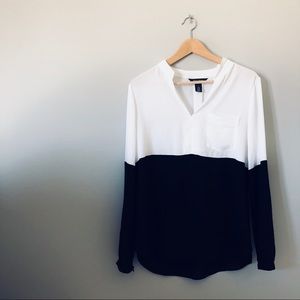 BHWM - B&W blouse